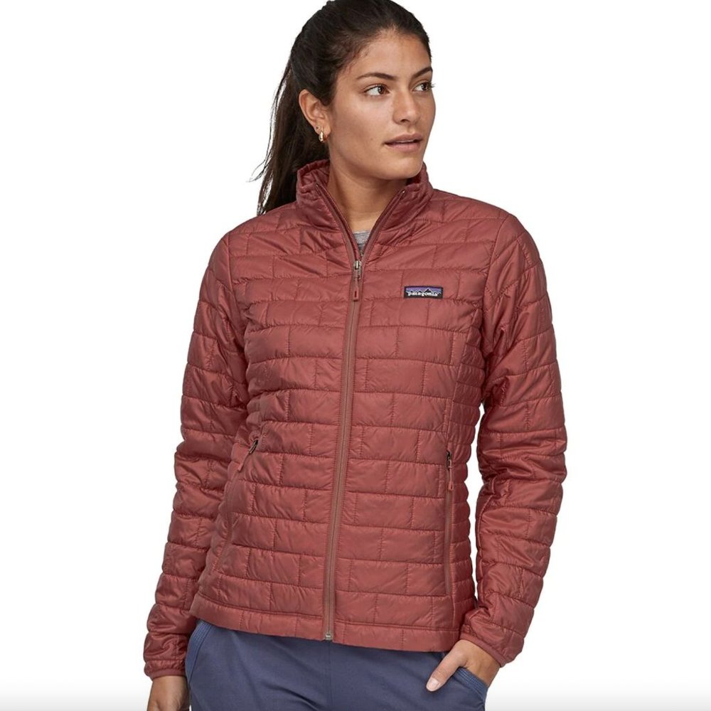 Patagonia Nano Puff Insulated Jacket - Women's Large Rosehip Color